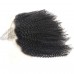 Afro Kinky Curly 4b 4c 13x6 Lace Frontal  Virgin Brazilian Human Hair Ear To Ear Lace Frontal Pre Plucked Natural Hair line with Baby Hair